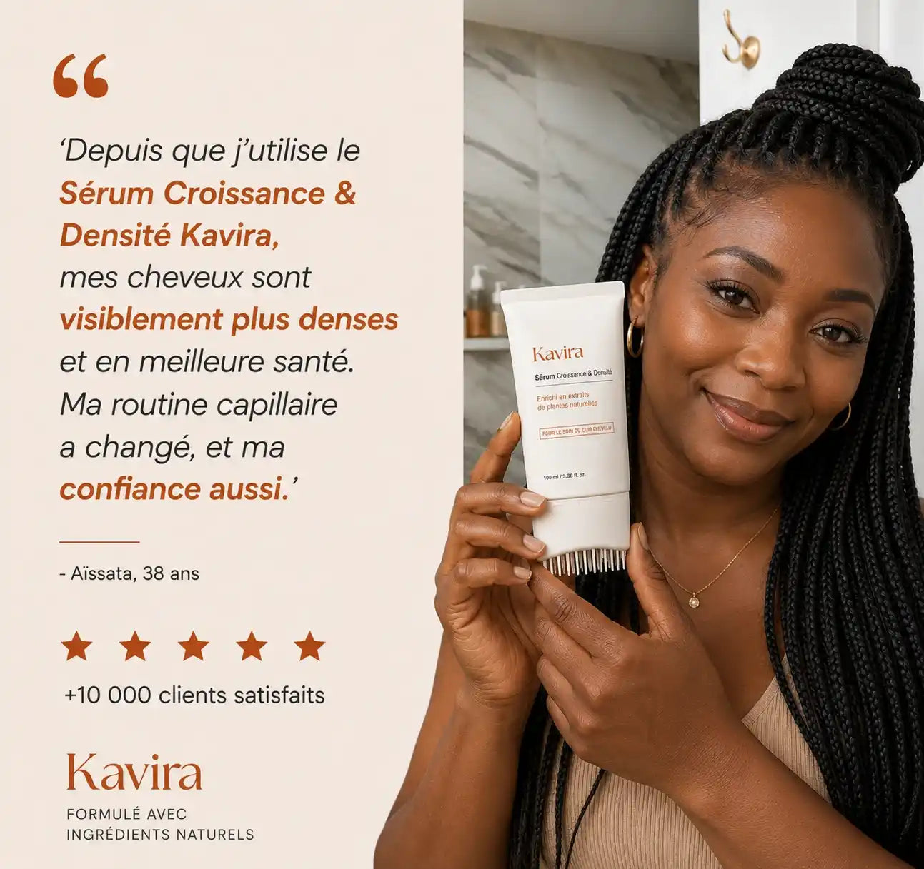 Sérum Pousse Capillaire Kavira