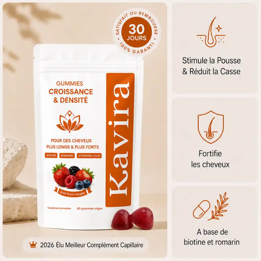 Gummies Croissance & Densité - 1 mois
